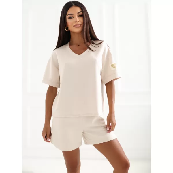  Dámský komplet ITALY MODA MO-KMPL-M61773xy.86 LIGHT BEIGE 
