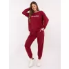 Dámský set RELEVANCE RV-KMPL-A883.68 BURGUNDY