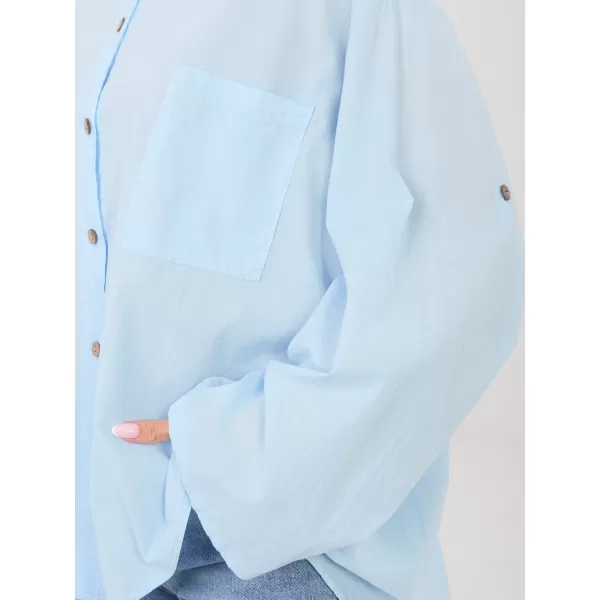  Dámská košile FACTORY PRICE IT-KS-6704.25 LIGHT BLUE 