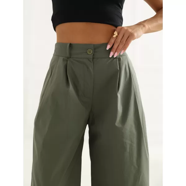  Dámské kalhoty RUE PARIS IT-SP-FL9006.92 KHAKI 