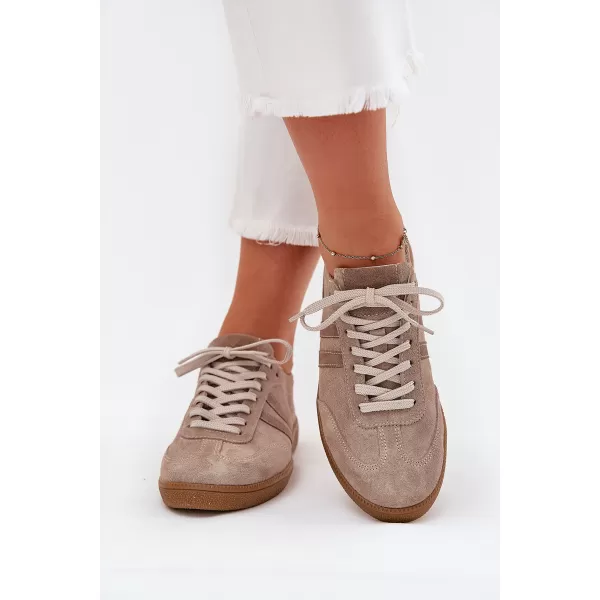  Dámské tenisky ZAZOO N1068/528/1065 BEIGE 