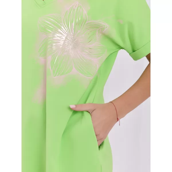  Dámské šaty RELEVANCE RV-SK-A1354.70 BRIGHT GREEN 