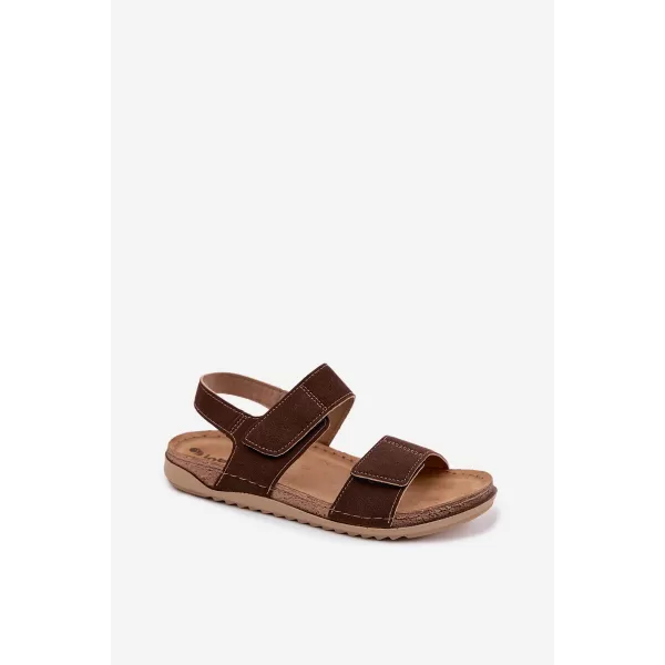  Dámské sandály INBLU AA000070 BROWN 
