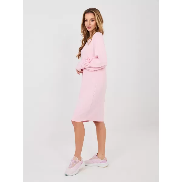  Dámské šaty RUE PARIS RV-SK-A1059.17 BRIGHT PINK 