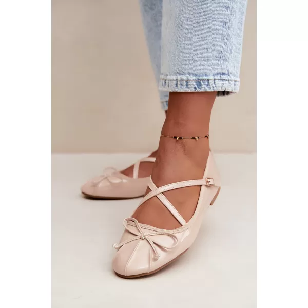  Dámské baleríny BOTO 6625-1 BEIGE 