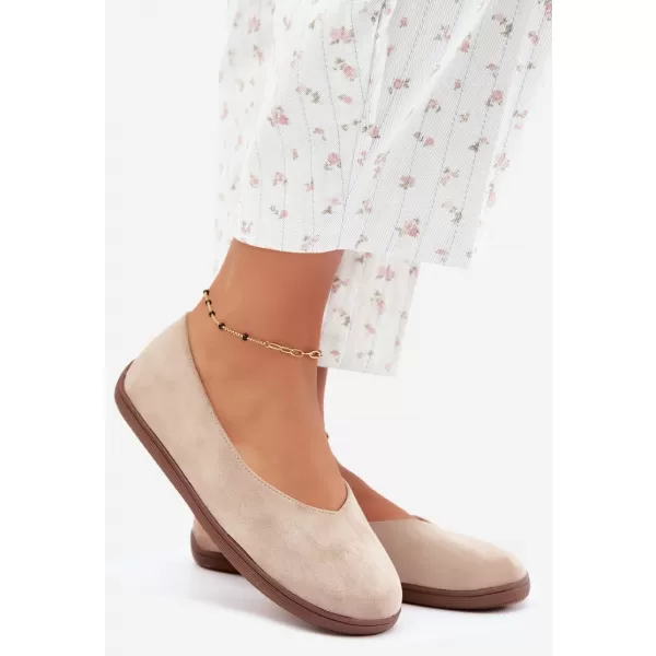 Dámské baleríny BOTO 9877 BEIGE 