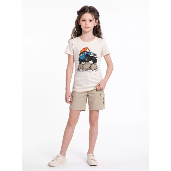  Dětské triko ALPINE PRO ECOMO 4 CREAM VARIANTA PC 