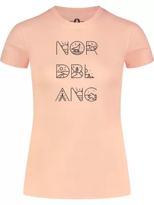 Dámské triko NORDBLANC RESCUE NBSLT8178 RŮŽOVÁ