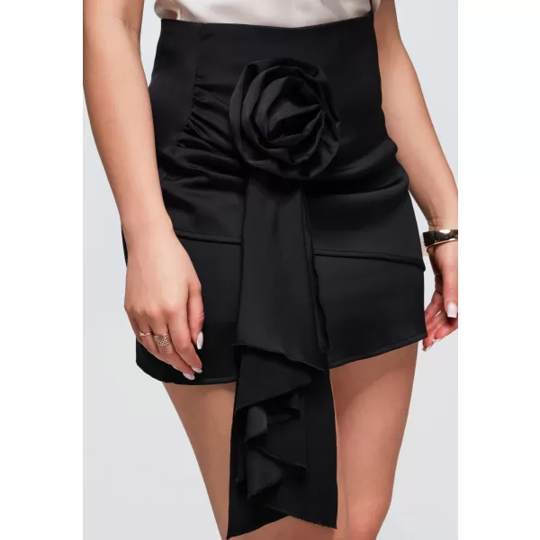  Dámská sukně OMBRE OW-GL-E0009 BLACK 