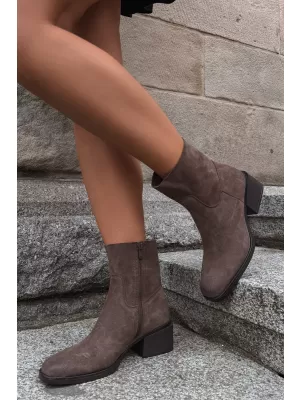 Dámské kotníkové boty BOTO 9624 BROWN