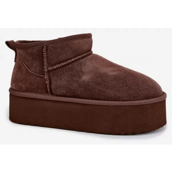  Dámské sněhule BOTO 6391 BROWN 