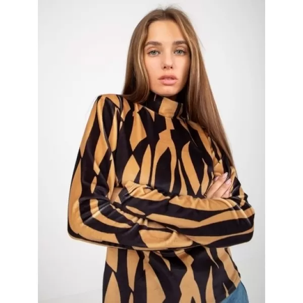  Dámská halenka RUE PARIS RP-BZ-8187-1.02X CAMEL 