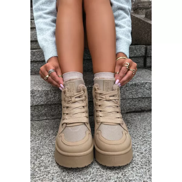  Dámské sněhule BIG STAR SHOES UU274166 BEIGE 