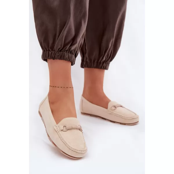  Dámské mokasíny BOTO 6358 BEIGE 