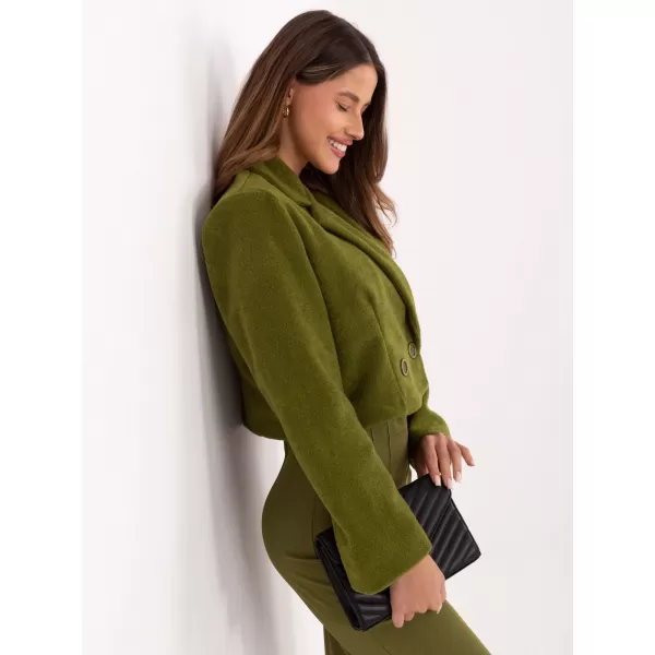  Dámská bunda RUE PARIS IT-KR-FL9730.23 OLIVE 