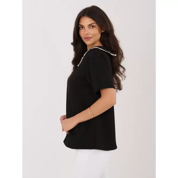  Dámská halenka ITALY MODA MI-BZ-3406.90 BLACK 