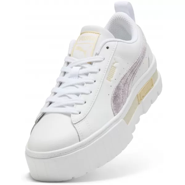  Dámské tenisky PUMA MAYZE VELVET DREAM WNS 403326-01 PUMA WHITE/PLUM JAM 