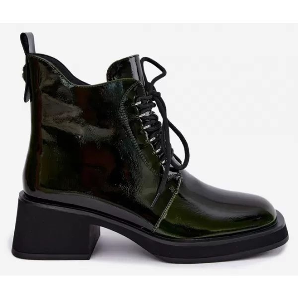  Dámské kotníkové boty GOE UU2N4129 DARK GREEN 