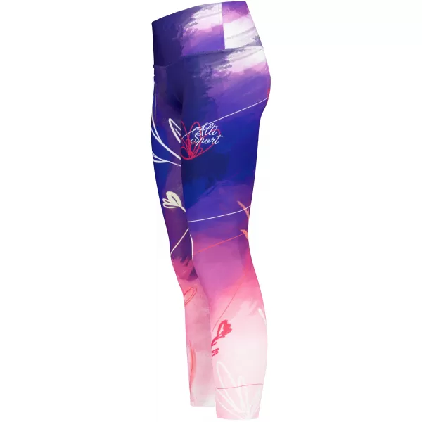  Dámské dlouhé legíny premium (nové velikosti) ALTISPORT VOJ/ALW083LEG05 FIALOVÁ 