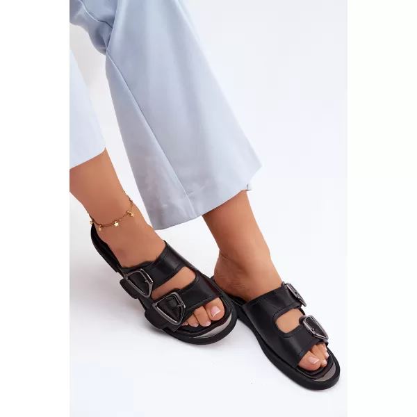  Dámské pantofle VINCEZA 62304 BLACK 