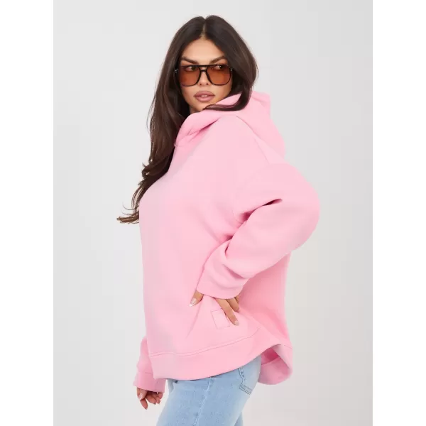  Dámská mikina RUE PARIS RV-BL-A1037.06 BRIGHT PINK 