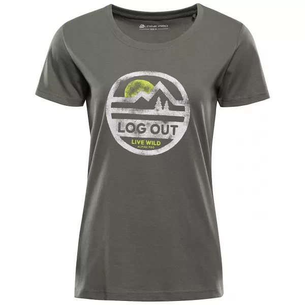  Dámské triko ALPINE PRO TERMESA 4 MULLED BASIL VARIANTA PC 