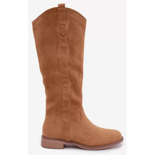  Dámské kozačky BOTO LQ-116 CAMEL 