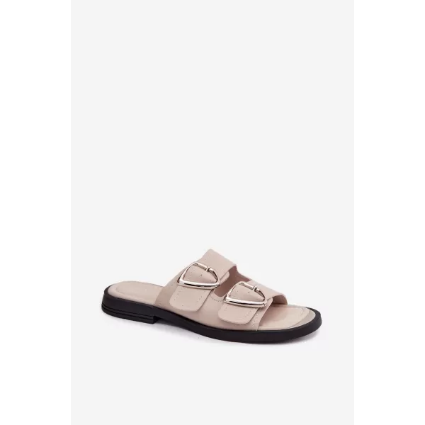  Dámské pantofle VINCEZA 62304 BEIGE 