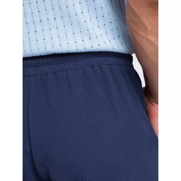  Pánské kalhoty OMBRE OM-PACP-0310 NAVY BLUE 