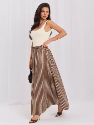 Dámská sukně ITALY MODA MI-SD-4349.74 BROWN