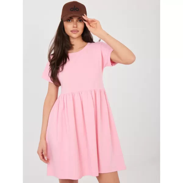  Dámské šaty RUE PARIS RV-SK-5672.03P BRIGHT PINK 