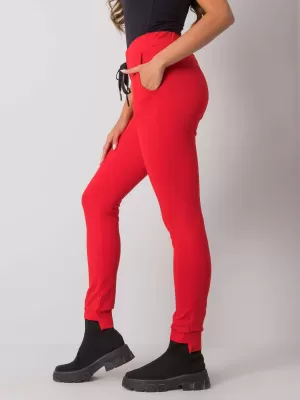 Dámské tepláky RELEVANCE RV-DR-6202.27P RED