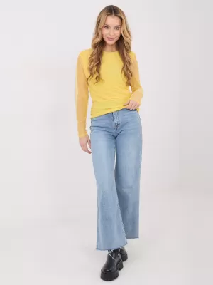 Dámská halenka ITALY MODA IT-BZ-21915.58 YELLOW