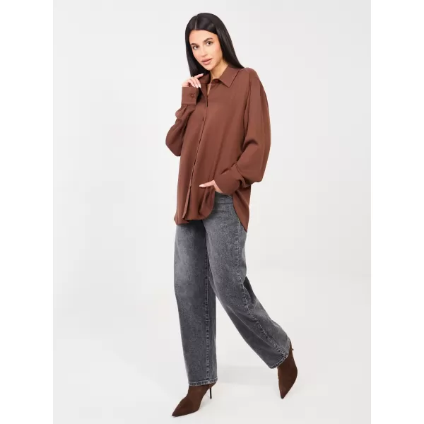  Dámská košile LAKERTA LK-KS-510197.12P BROWN 