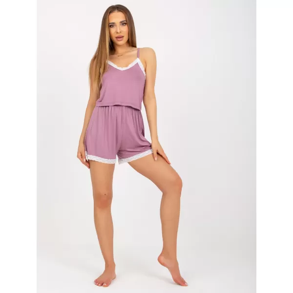  Dámský set RUE PARIS RV-KMPL-7993.11 DARK PINK 