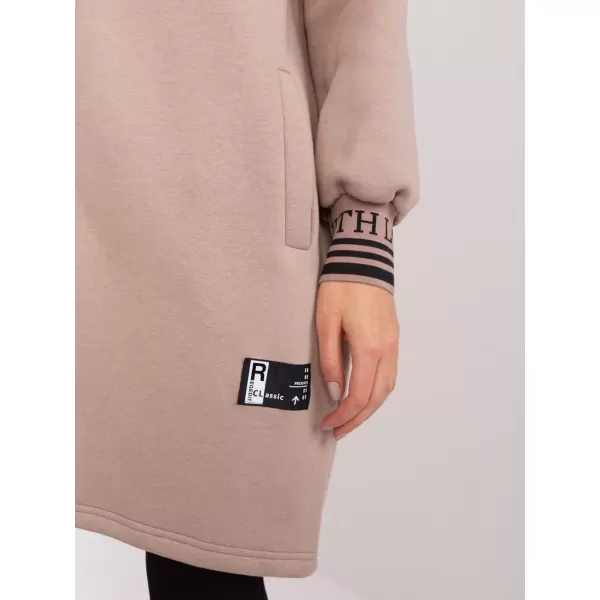  Dámská mikina RELEVANCE RV-BL-9225.96P DARK BEIGE 