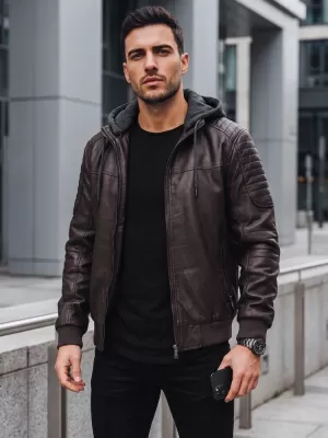 Pánská bunda DSTREET HNĚDÁ