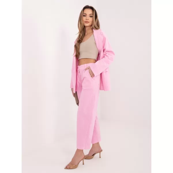  Dámské kalhoty RUE PARIS IT-SP-FL8916.13 BRIGHT PINK 