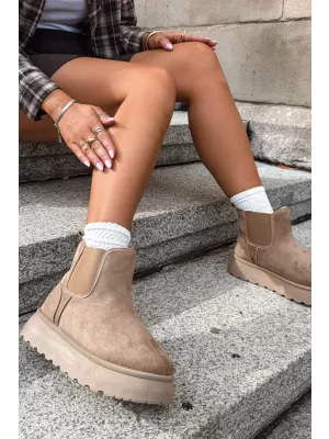 Dámské sněhule BIG STAR SHOES UU274173 BEIGE