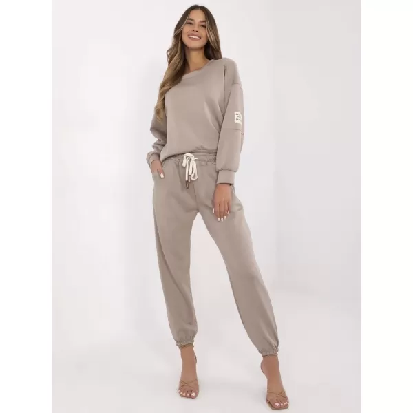  Dámský set ITALY MODA MI-KMPL-M5879.86 DARK BEIGE 