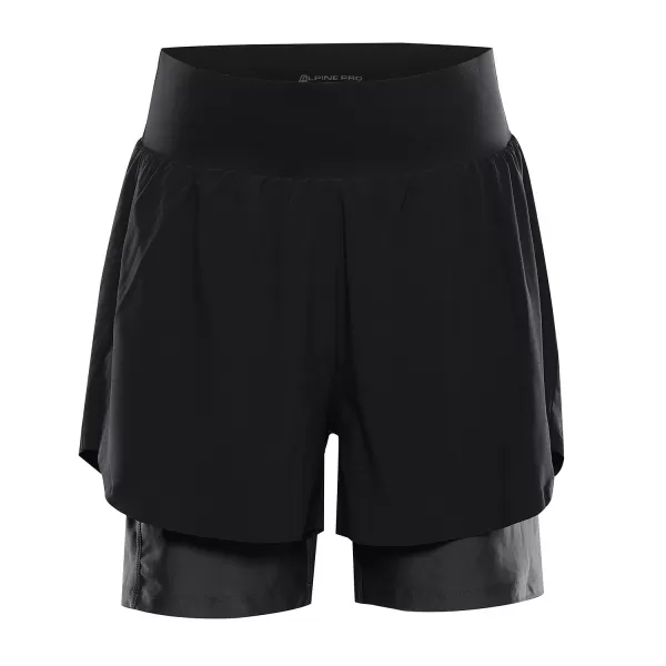  Dámské kraťasy ALPINE PRO GAJERA BLACK 