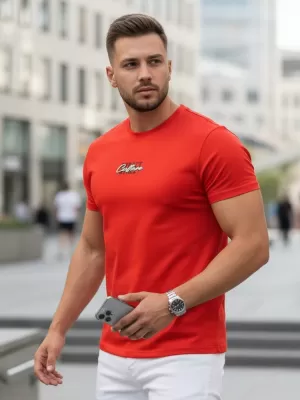 Pánské triko DSTREET ORANŽOVÁ