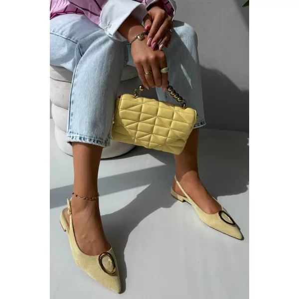  Dámské sandály BOTO XL-23 YELLOW 