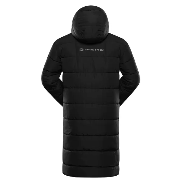  Pánský zimní kabát ALPINE PRO PUER BLACK 