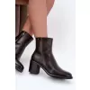 Dámské kozačky VINCEZA 58655 BROWN