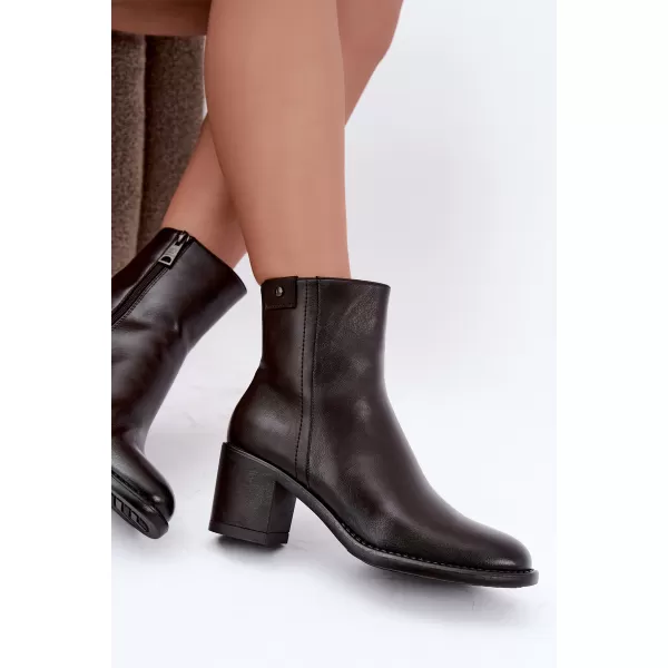 Dámské kozačky VINCEZA 58655 BROWN 