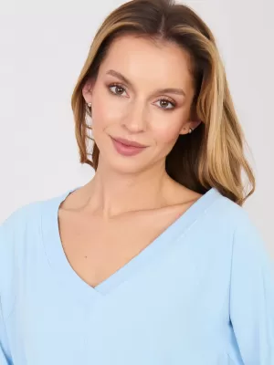 Dámské šaty BASIC FEEL GOOD RV-SK-7203.35P LIGHT BLUE