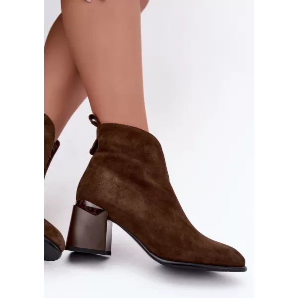  Dámské boty BOTO 26BT24-399 BROWN 