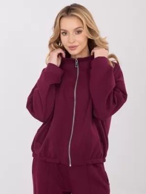 Dámská mikina FACTORY PRICE SM-BL-A1562.33 BURGUNDY