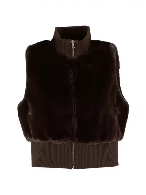Dámská vesta URBAN CLASSICS TB7933-00075 BROWN